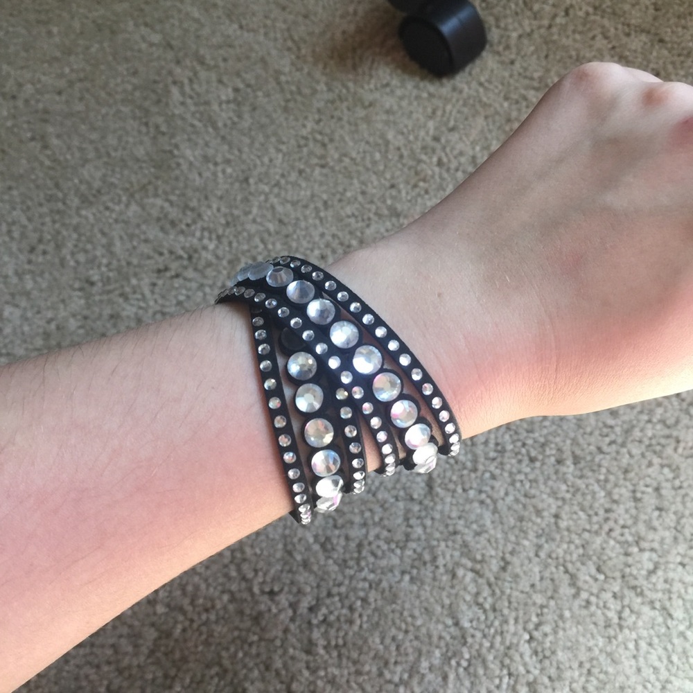 Diamond Wrap Around Bracelet
